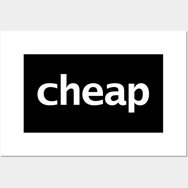 Cheap Minimal Typography Wall Art by ellenhenryart